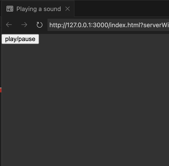 Now the button is changes to appear at (0,0)